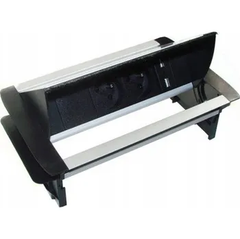 Elektrická zásuvka Stolní napájecí port se 2 zásuvkami + USB*2