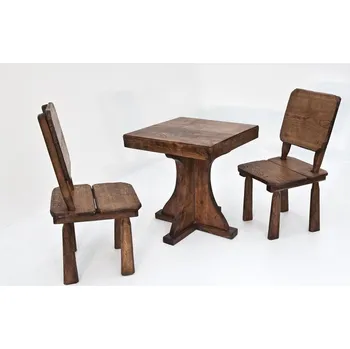 Zahradní sestava Zahradní set Stefanos II s jednou nohou stolu moření m1 Přírodní