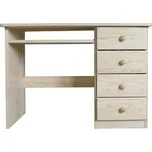 Psací stůl BR 1 povrchová úprava borovice (d) moření wenge