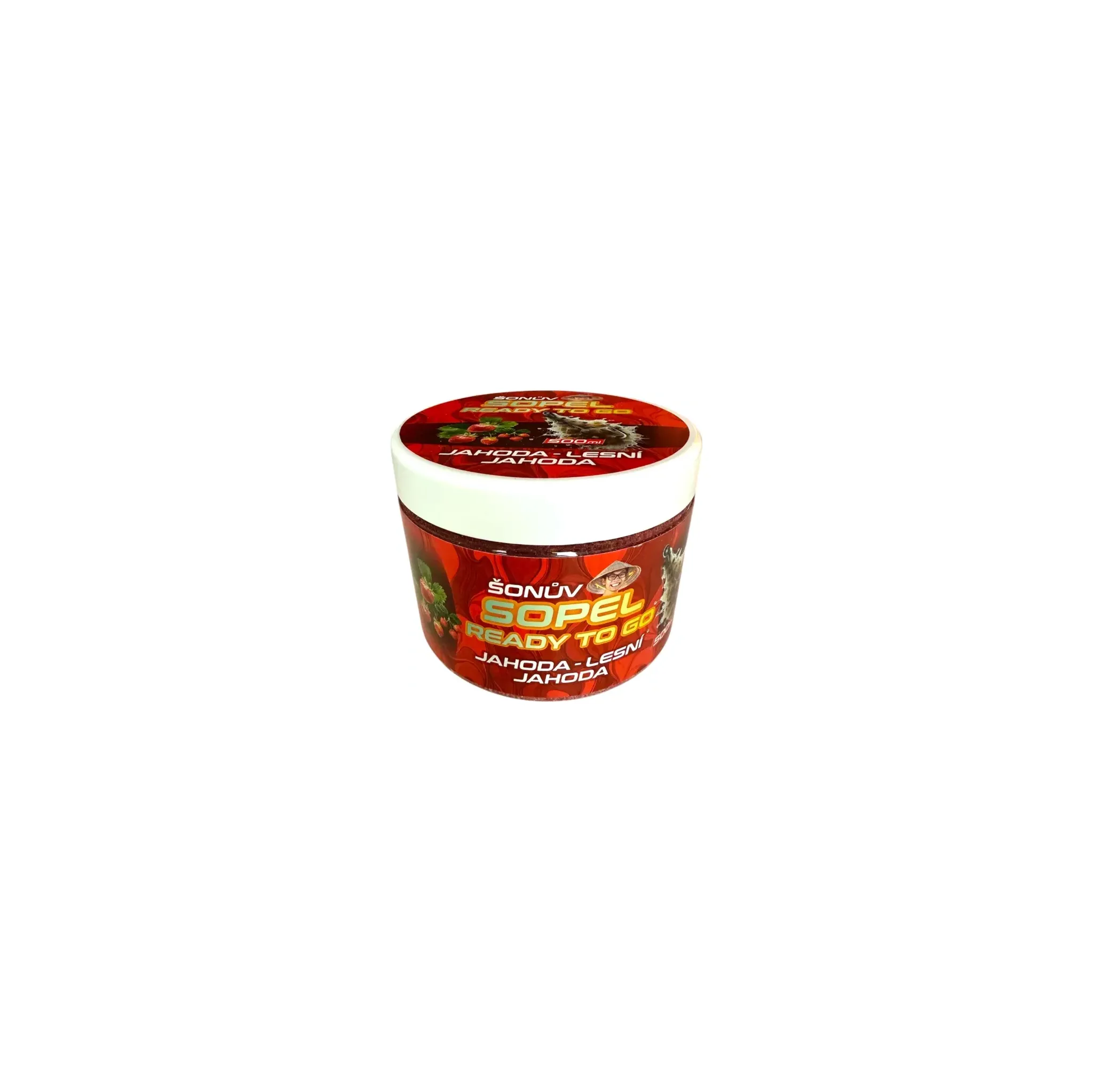 Fotografie 1 - Návnadová pasta a těsto Šon Chung fishing selection Šonův sopel Ready To Go 500 ml jahoda/lesní jahoda