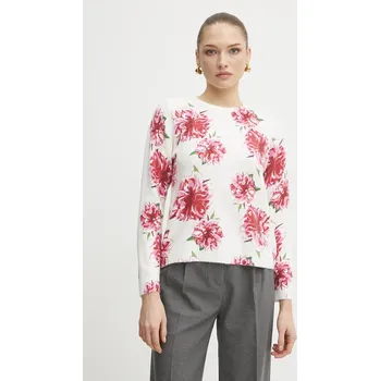 Pánský svetr Svetr z vlněné směsi Morgan MFLOWER béžová 01X, vel. M