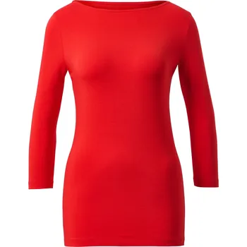 Pánské tričko 697756 - Tchibo - Triko s 3/4 rukávem - pro ženy - vel. XXL 52/54 - barva: červená