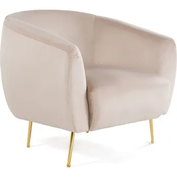 Křeslo Eses béžové/zlaté