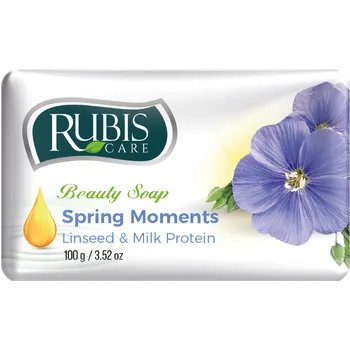 Mýdlo Rubis R-025AV KWLN jemné mýdlo Lněný květ 100g