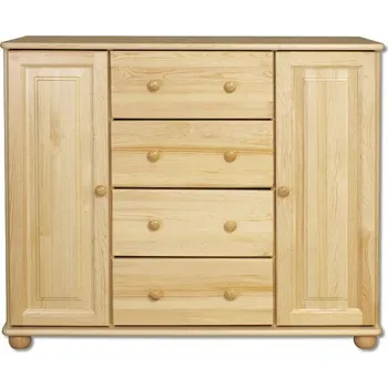Ložnice Komoda KD117 povrchová úprava Bezbarvý přírodní lak