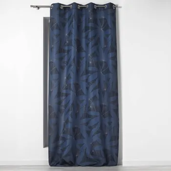 Sprchový závěs Douceur d'intérieur Závěs LIOPHEE, 140 x 260 cm, tmavě modrý