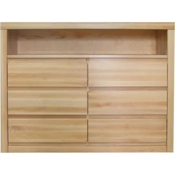 Komoda Komoda N 41 povrchová úprava buk (d) přírodní lak