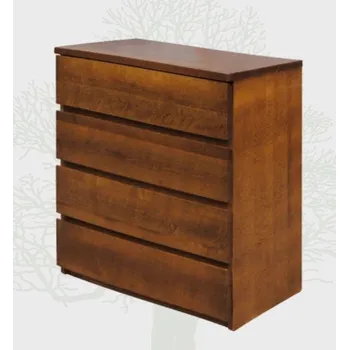 Komoda Komoda Wior - borovice povrchová úprava - wiór borovice Teak rozměr komoda 80 x 90 x 41cm