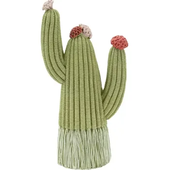 Dekorativní soška Cactus 20,5 cm zelená