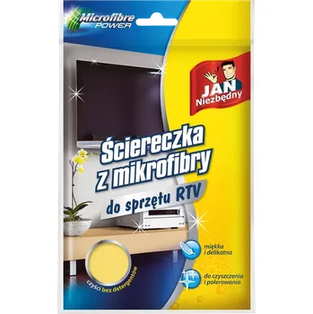 Utěrka Jan Niezbedny RTV utěrka z mikrovlákna žlutá Uni