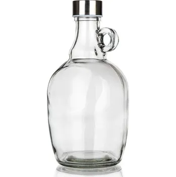 Demižon Banquet Skleněný demižon s uchem DECLAN 1,1l