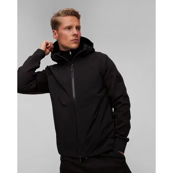 Pánské oblečení Pánská černá Mikina Na Zip Hugo Boss P Steele 50519008-1