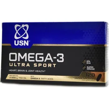 USN Ultra sport Omega 3 softgels 120 tablet