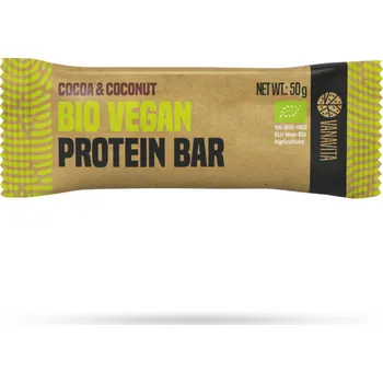 GymBeam Proteinová tyčinka BIO Vegan Bar - VanaVita Příchuť: kakao a kokos