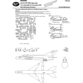 Plastikový model New Ware 1/48 Mask MiG-21F-13 ADVANCED (EDU)
