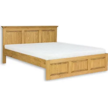 Ložnice Postel LK702 povrchová úprava - včelí vosk Přírodní včelí vosk rozměr 90x200