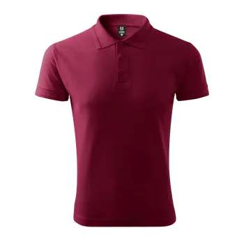 Pánské tričko Pánské triko s límečkem ALTISPORT NoPrint NP/ALM302 GARNET XXL