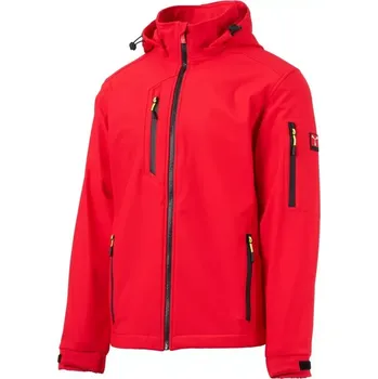 Pánská softshellová bunda PAYPER CREEK L.I.T.lehká softshell bunda - Smoke 5XL