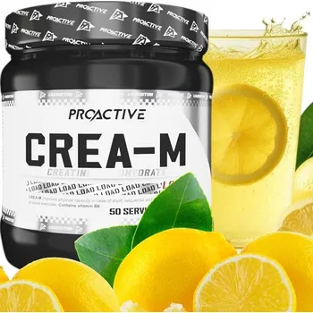 Kreatin Kreatin monohydrát pro sílu a výkon ProActive Crea-M LOAD CITRON 250g