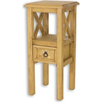 Ložnice Noční stolek SN702 povrchová úprava - včelí vosk Přírodní včelí vosk