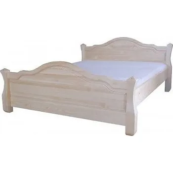 Ložnicová sestava Postel borovice Aramis old rozměr 120x200 moření výběr povrchové úpravy OSMO - č. 3143 - Koňak