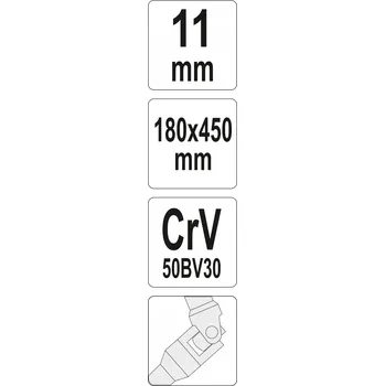 Klíč Nástrčný klíč Yato YT-15276 s T-kloubem