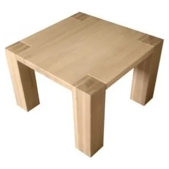 Obývací stěna Bukový stolek N20 povrchová úprava buk (d) moření ořech