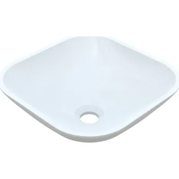 Umyvadlo Vayer Grus 36 umyvadlo na desku, litý mramor, VAY-GR