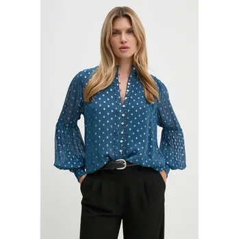 Pánská košile Košile Bruuns Bazaar DietesBBLillys shirt BBW4042 modrá 55X, vel. 34