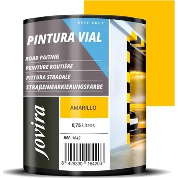 Zahradní dekorace JOVIRA PINTURAS barva na vodní bázi pro značení silnic. Vhodná pro přechody pro chodce, parkoviště,