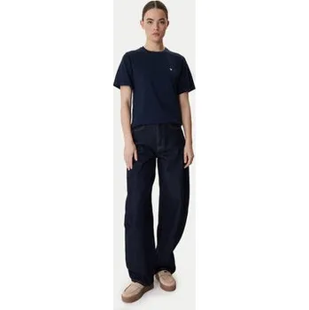 Weekend Max Mara T-Shirt Venaco 2615971031 Tmavomodrá Relaxed Fit XXL