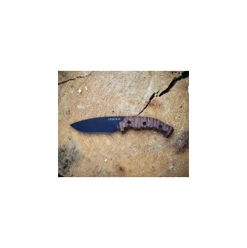 Kuchyňský nůž taktický nůž CHARON III Radim Dachs, Brown Kydex N690