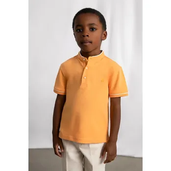 Dětské polo tričko Mayoral 3102.5B.Mini.PPY2 oranžová 20X, vel. 134