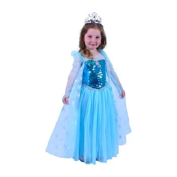 Volný čas Dětský kostým sněhová princezna (S)