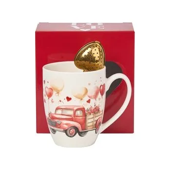 Kubek classic z zaparzaczem "serce" SAMOCHÓD