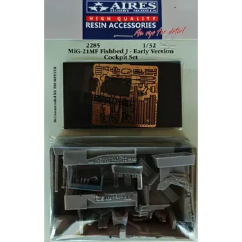 Plastikový model Aires 1/32 MiG-21MF Fishbed J cockpit set early (TRUMP)