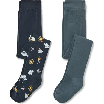 666179 - Tchibo - Dětské punčocháče - pro ženy - vel. 98/104 - barva: modrá