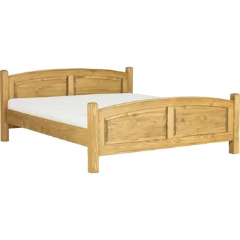 Ložnice Postel LK704 povrchová úprava - včelí vosk Přírodní včelí vosk rozměr 90x200