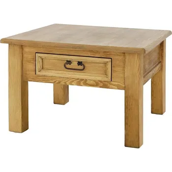 Obývací pokoj Konferenční stolek ST706 povrchová úprava - včelí vosk Přírodní včelí vosk šířka stolu 75 hloubka stolu 75