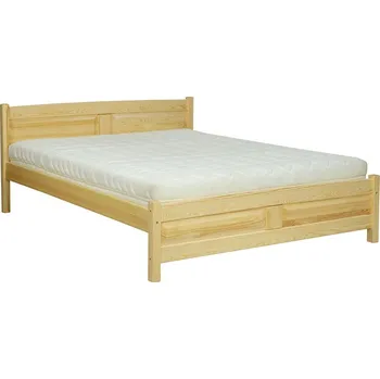 Ložnice Postel LK104 povrchová úprava Bezbarvý přírodní lak rozměr 80x200