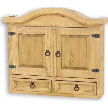 Vitrína KW712 povrchová úprava - včelí vosk Přírodní včelí vosk