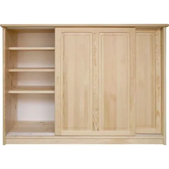 Obývací stěna Botník 68 povrchová úprava borovice (d) moření wenge