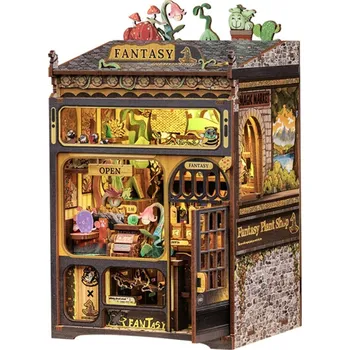 3D puzzle CuteBee CuteBee Fantasy Plant Shop (DIY Book Nook) 146 dílků