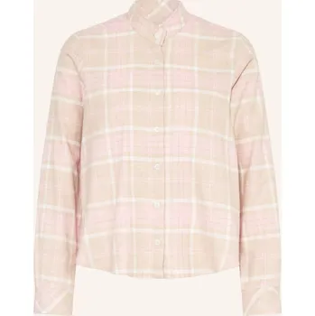 Dámská halenka Rossana Diva Dámská Flanelová Košile, růžová / béžová, 44