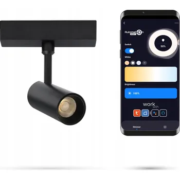 Lištový reflektor Automat-on 1 x 6 W 0,08 m