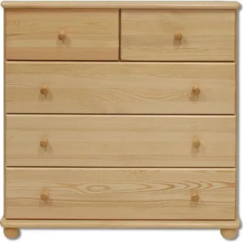 Ložnice Komoda KD109 povrchová úprava Bezbarvý přírodní lak