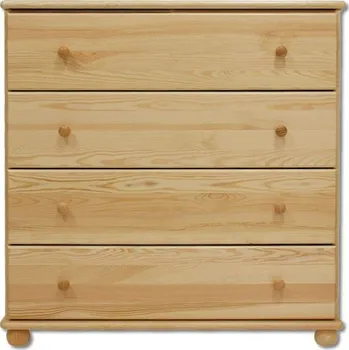 Ložnice Komoda KD119 povrchová úprava Bezbarvý přírodní lak