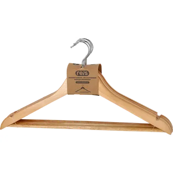 Ramínko Reis M002 NAT Šatní ramínko 44,5 cm 5 ks