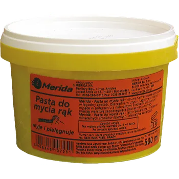 Mýdlo Merida PA12 mycí pasta na ruce 500l
