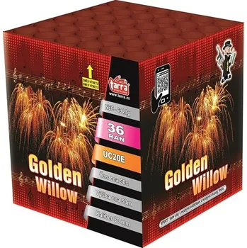 Zábavní pyrotechnika Tarra Ohňostroj - baterie výmetnic Golden Crown 36 ran